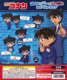 【4月発売】再販　名探偵コナン　コナン&新一がいっぱいラバーストラップ　40個入り (300円カプセル)【一次予約】