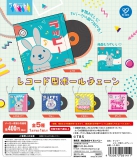 【5月発売】ラッピー　レコード型ボールチェーン　30個入り (400円カプセル)【二次予約】