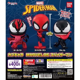 カプキャラ　MARVEL06　スパイダーマン　30個入り (400円カプセル)