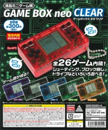 液晶ミニゲーム機　GAME BOX neo CLEAR 40個入り (300円カプセル)