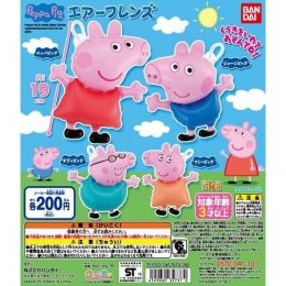 【3月発売】Peppa Pig エアーフレンズ　50個入り (200円カプセル)【二次予約】