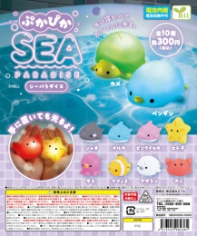 【7月発売】ぷかぴか シーパラダイス　40個入り (300円カプセル)【二次予約】