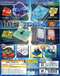 エポック　野球盤&アクションゲームTRIAL　50個セット (200円カプセル)
