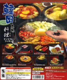本場　韓国料理ディスプレーフィギュア　50個入り (200円カプセル)