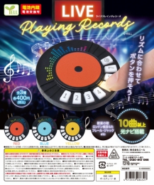 【8月発売】ライブプレイングレコーズ　30個入り (400円カプセル)【一次予約】