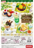 【8月発売】小鳥のカフェのほっこり!メニューマスコット　30個入り (400円カプセル)【一次予約】