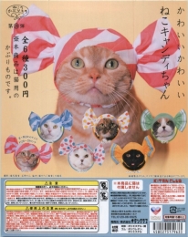 かわいい　かわいい　ねこキャンディちゃん　50個入り (300円カプセル)