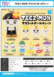 【9月発売】TEEZ-MONマスコットボールチェーン　20個入り (500円カプセル)【二次予約】