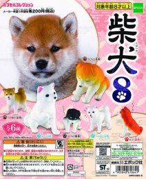 【6月発売】柴犬8　50個入り (200円カプセル)