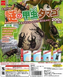 タマゴから生まれる　謎の甲虫タマゴ　50個セット (200円カプセル)