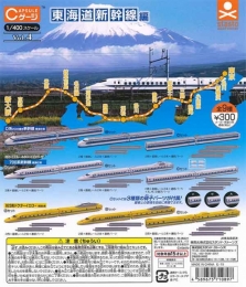 CゲージコレクションVol.4　東海道新幹線編　40個入り (300円カプセル)