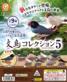 文鳥コレクション5　40個入り (300円カプセル)