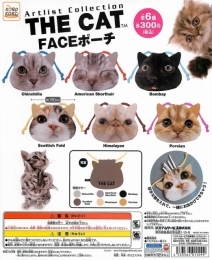 THE　CAT　FACEポーチ　40個セット (300円カプセル)