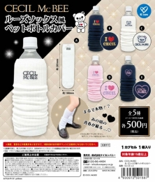 【12月発売】CECIL　McBEE　ルーズソックス風ペットボトルカバー　20個入り (500円カプセル)【二次予約】