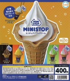 【12月発売】再販 MINISTOPミニチュアソフトクリーム　30個入り (400円カプセル)【一次予約】