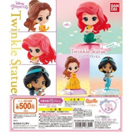 Disney Princess Twinkle Statue　20個入り (500円カプセル)※DPコピー