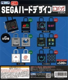 SEGAハードデザインエコバッグ　20個入り (500円カプセル)