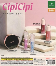 【3月発売】再販　cipicipiミニチュアキーホルダー　20個入り (500円カプセル)【一次予約】