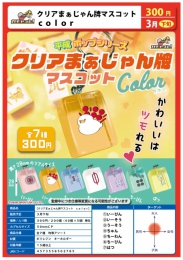 【3月発売】クリアまぁじゃん牌マスコットcolor　40個入り (300円カプセル)【二次予約】