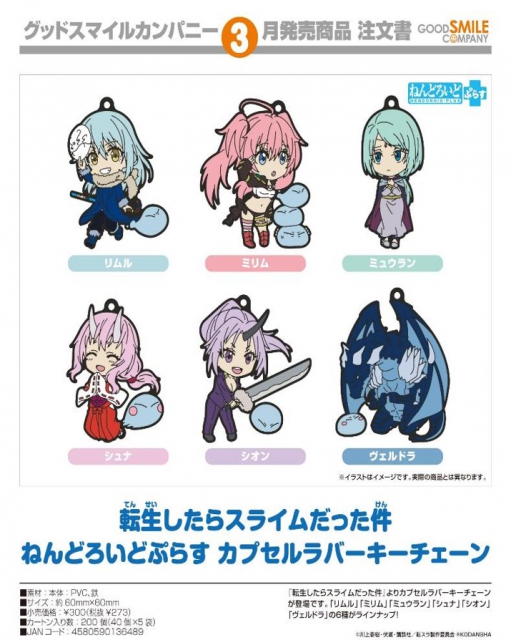 3月発売】転生したらスライムだった件 ねんどろいどぷらす カプセル