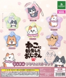 ねこに転生したおじさんジュエルアクリルストラップ　40個入り (300円カプセル)