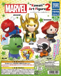 マーベル　Kawaii Art Figure2　40個セット(300円カプセル)